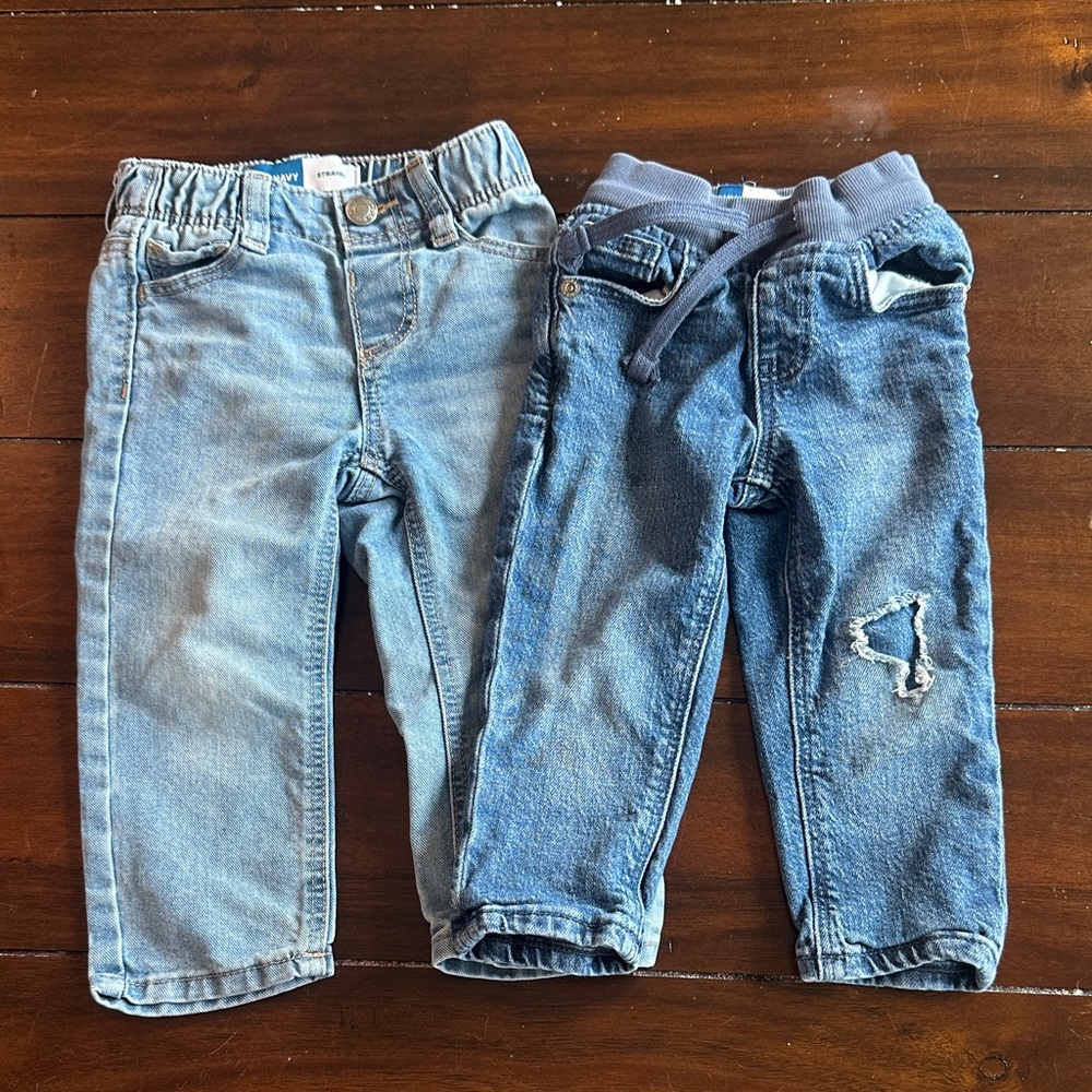 18-24 month Old Navy Stylish Blue Denim Kids Jeans